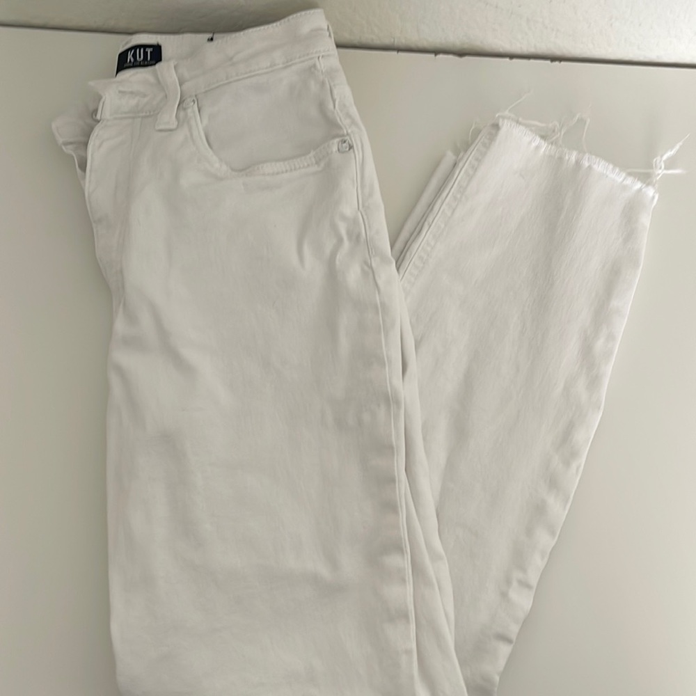 Kut From The Cloth White Jeans